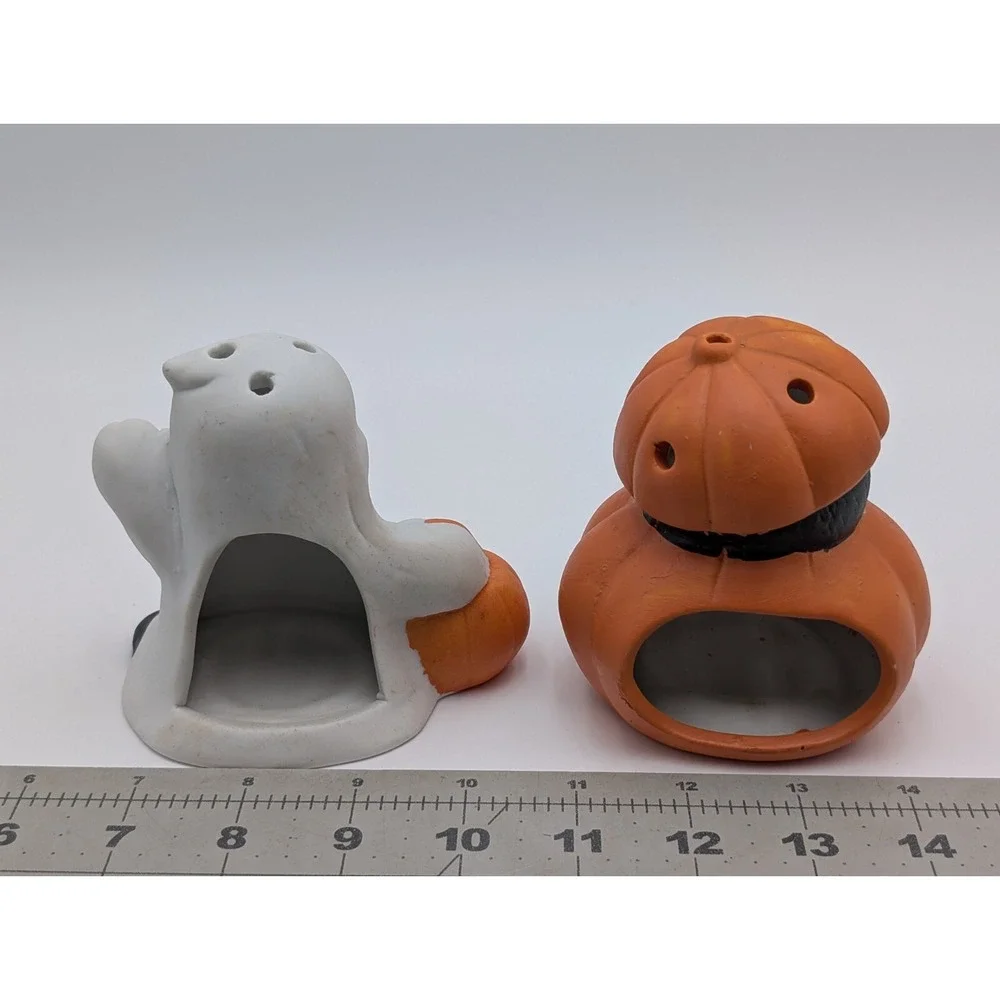 Halloween Tea Light Holder Ghost Cat Pumpkin 4 Inch‎